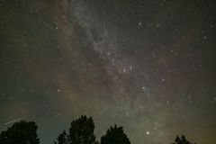 Meteor shower at Frontenac